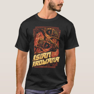 T-shirt Arowana asiatique Aquascaping Pisciculture Aquariu