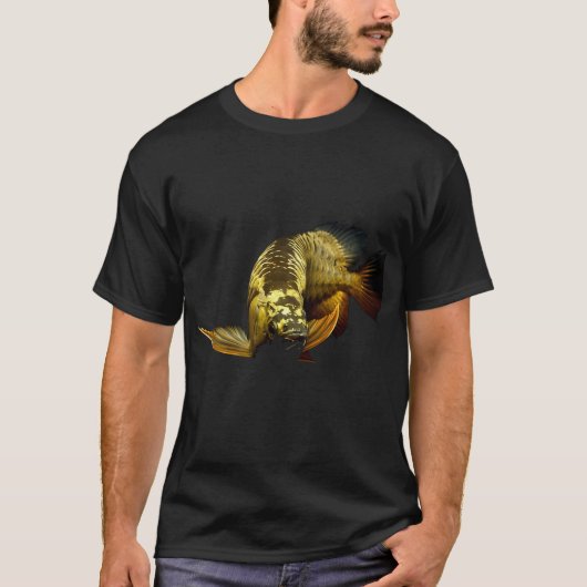 T-shirt Arowanas dorés (Devant)