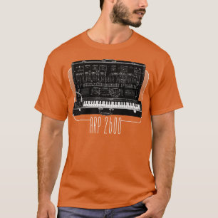 T-shirt ARP 2600 Retro Synthesizer Lover Design
