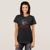 T-shirt Arr Arr Argh Crâne Crossbones Pirate (Devant entier)