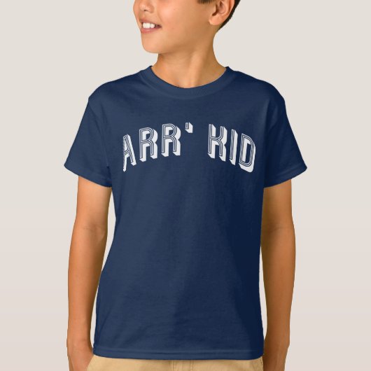 T-shirt Arr' Kid Our Kid Mancunien Manchester Slang (Devant)