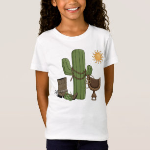 T-Shirt Arrêt de repos de cowboy de serpent à sonnettes