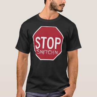 T-shirt Arrêt original Snitch'n d'Anti-Pif