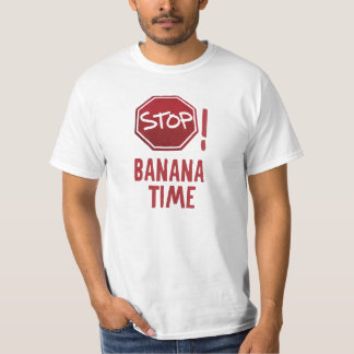 T-shirt Arrêt ! Temps de banane