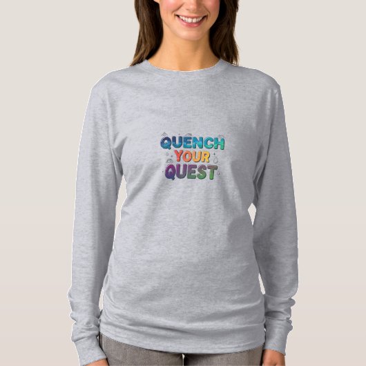 T-shirt Arrête Ta Quête. (Devant)