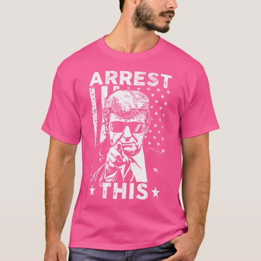 T-shirt Arrêter ce Trump (Devant)