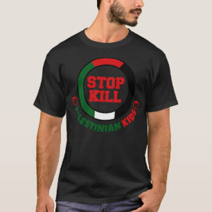 T-shirt Arrêter de tuer des enfants palestiniens