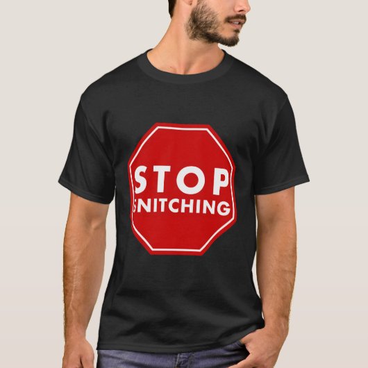 T-shirt Arrêter la collation (Devant)