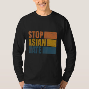 T-shirt Arrêter la haine asiatique
