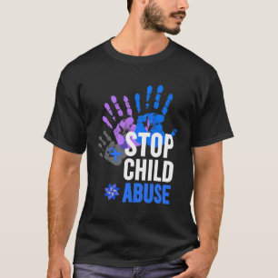 T-shirt Arrêter la maltraitance des enfants Prévention de
