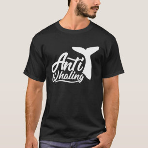 T-shirt Arrêter la sensibilisation à la baleine Secourir b