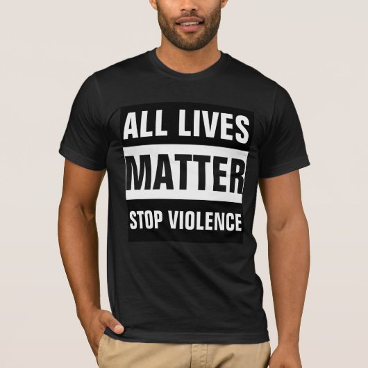 T-SHIRT ARRÊTER LA VIOLENCE (Devant)