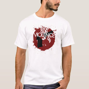 T-shirt arrêter la violence armée
