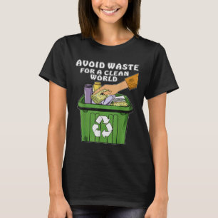 T-shirt Arrêter le filtrage de protection de la nature De