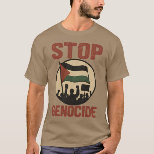 T-SHIRT ARRÊTER LE GÉNOCIDE