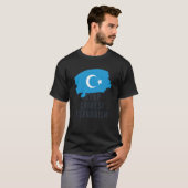 T-shirt Arrêter le terrorisme chinois (Devant entier)