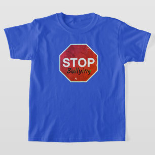 T-shirt Arrêter l'intimidation Anti-intimidation