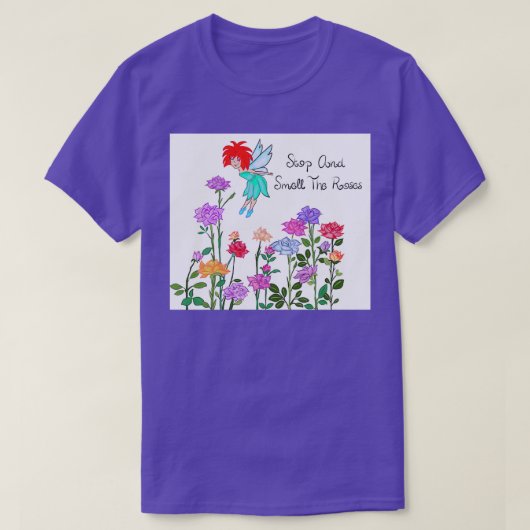 T-shirt Arrêter l'odeur de l'ampli Rose (Design devant)
