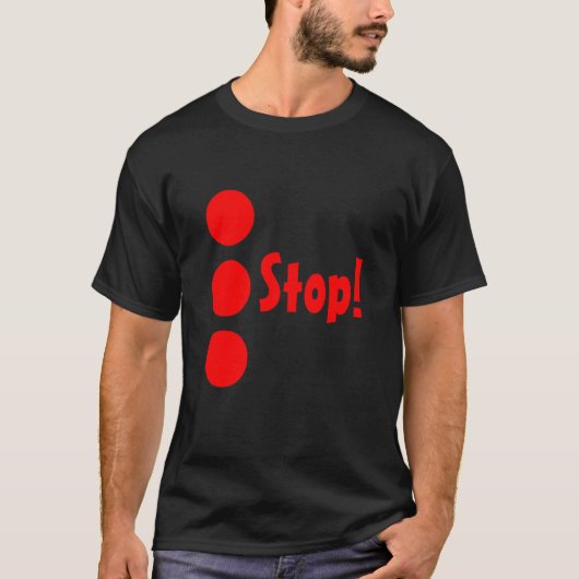 T-shirt Arrêtez ! (Devant)