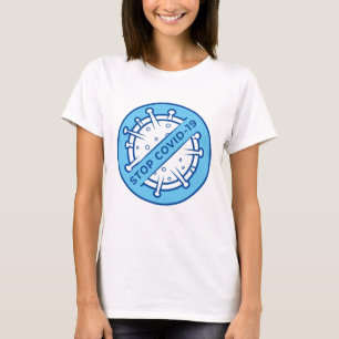 T-shirt Arrêtez Covid-19