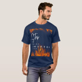 T-shirt Arrêtez de dire demain (Devant entier)