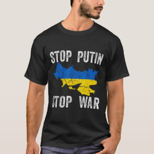 T-shirt Arrêtez De Tuer - Arrêtez La Russie - Arrêtez La G