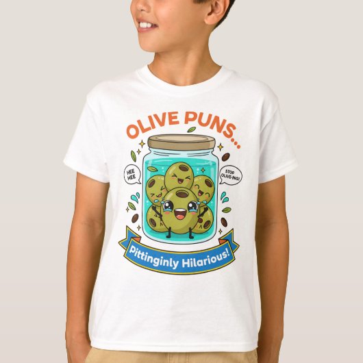 T-shirt Arrêtez d'Oliver – Comédie dans un pot (Devant)