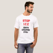 T-SHIRT ARRÊTEZ I.C.E. (Devant entier)