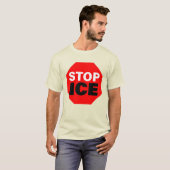 T-shirt Arrêtez ICE (Devant entier)
