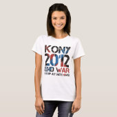 T-shirt Arrêtez Kony (Devant entier)