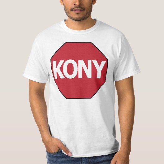 T-shirt Arrêtez Kony (Devant)
