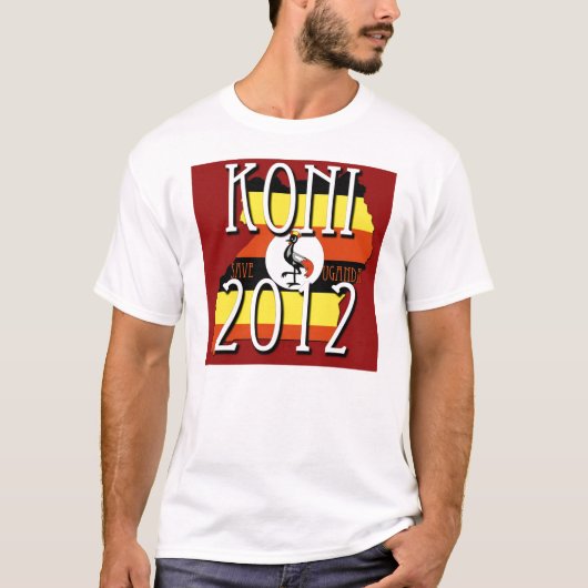 T-shirt Arrêtez Kony 2012 (Devant)