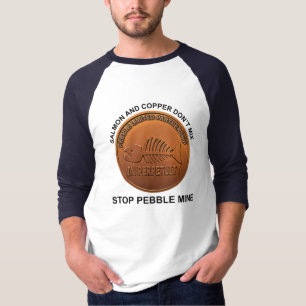 T-shirt Arrêtez la mine de galets - Pebble Mine Penny