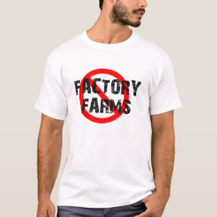 T-SHIRT ARRÊTEZ L'AGRICULTURE D'USINE