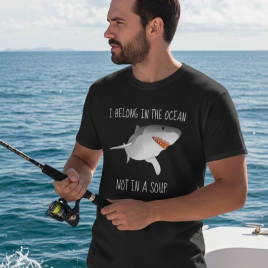 T-shirt Arrêtez l'arrachage de nageoires de requin Les req