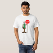 T-shirt Arrêtez l'avidité (Devant entier)