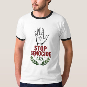 T-shirt Arrêtez le génocide à Gaza – Sensibilisation à la 
