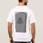 T-shirt Arrêtez le magicien (Dos)
