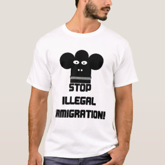 T-shirt Arrêtez l'immigration illégale !