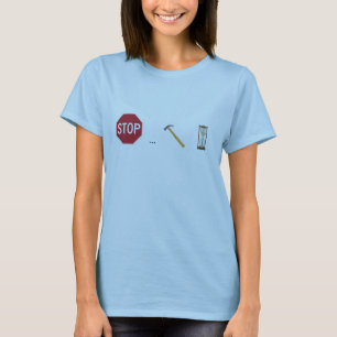 T-shirt Arrêtez, martelez le temps