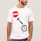T-shirt Arrêtez, martelez le temps ! (Devant)