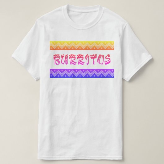 T-shirt arriba burritos (Design devant)