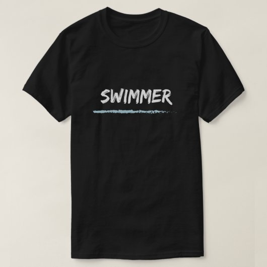 T-shirt arrière & avant je pis dans la piscine drôle de na (Design devant)