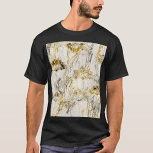 T-shirt arrière - plan d'aquarelle Abstraite : dandelion,