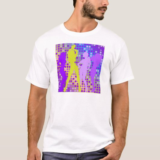 T-shirt Arrière - plan de partie (Devant)