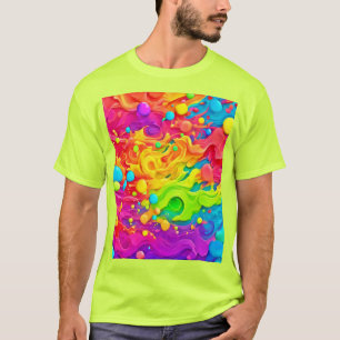 T-shirt Arrière-plan de sélection de couleurs