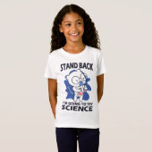T-Shirt Arrière-plan - Expérience d'un scientifique adorab (Devant entier)