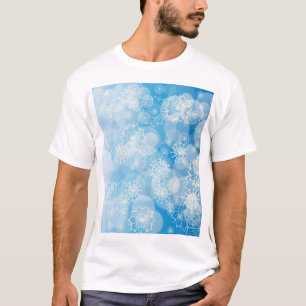 T-shirt Arrière - plan Snowflake