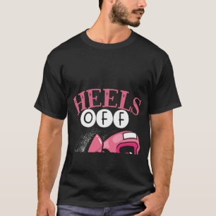 T-shirt Arrière-Presse Talons Des Gants Sur La Boxe Des Fe