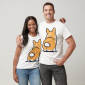 T-shirt Arrière-train de Corgi (Unisexe)
